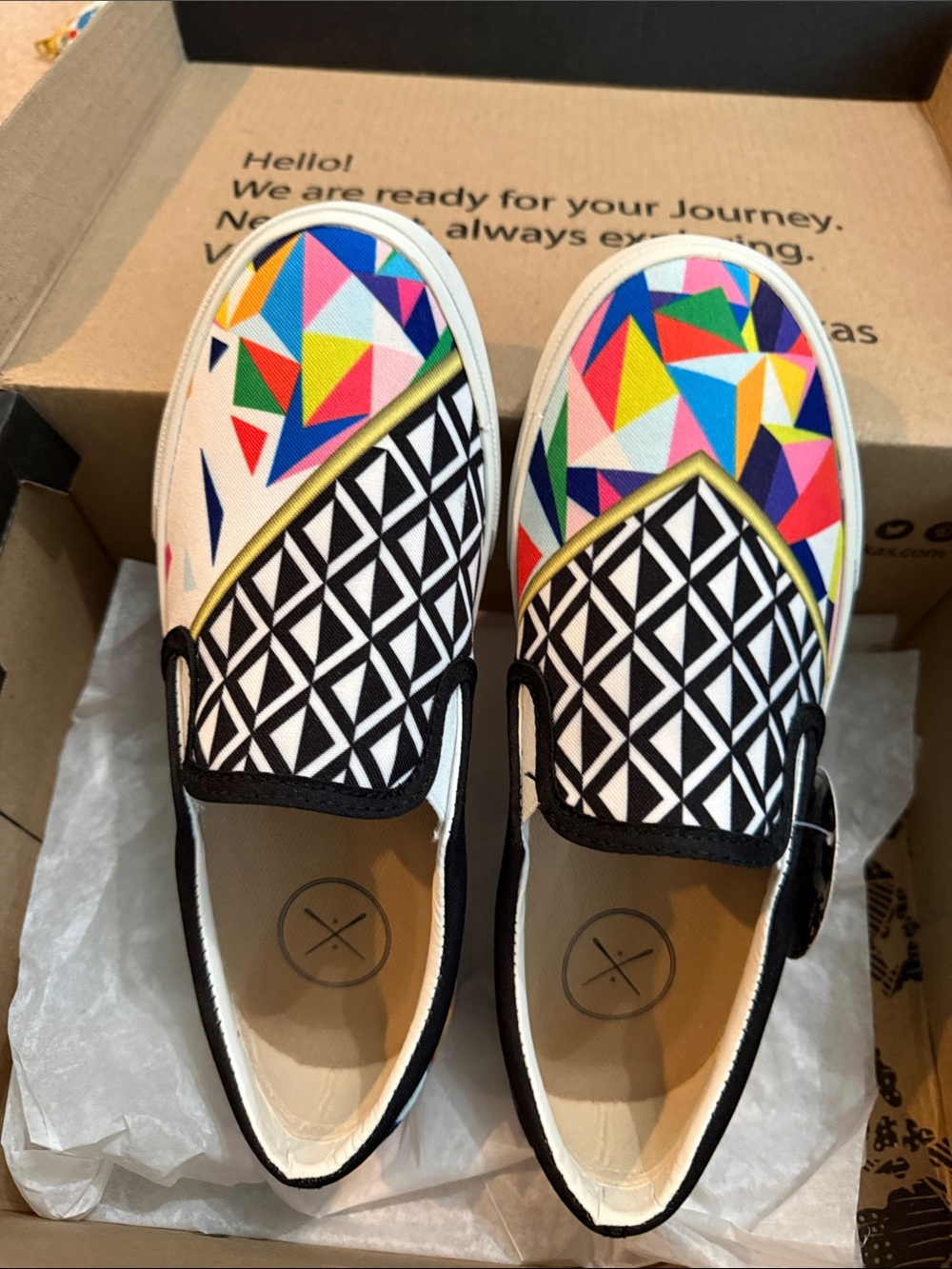 Inkkas Women’s Geometric Blake Slip-on